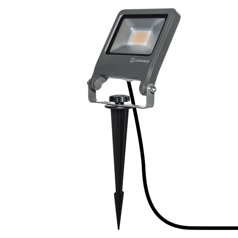 20 W, 1700 lm, Endura Garden Flood Spike, 3000 K, IP65, IK03, LED-Außenleuchte Osram