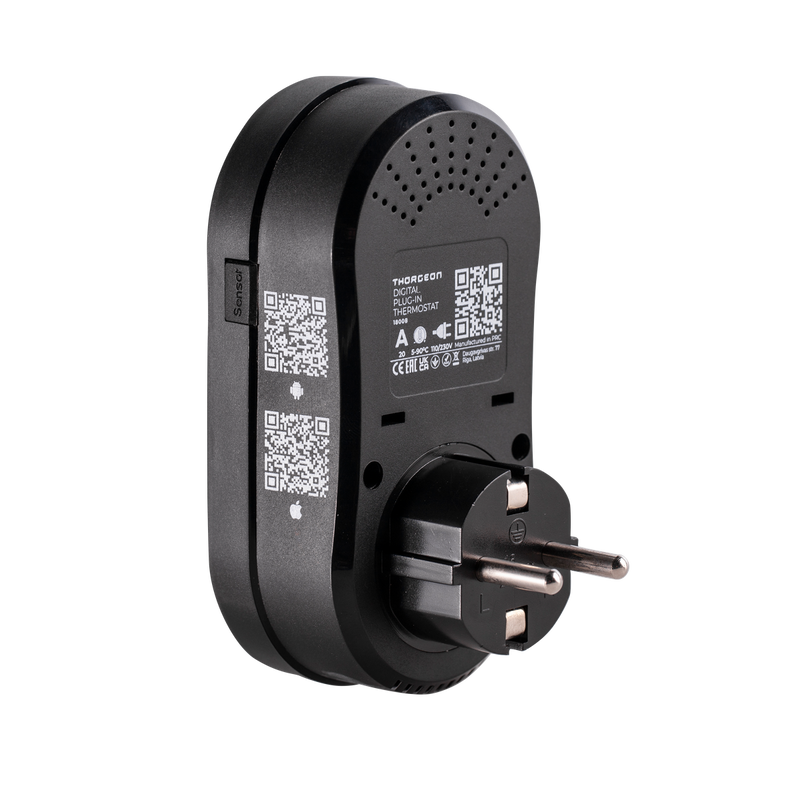 Digitaalinen Wi-Fi Plug-In termostaatti Thorgeon
