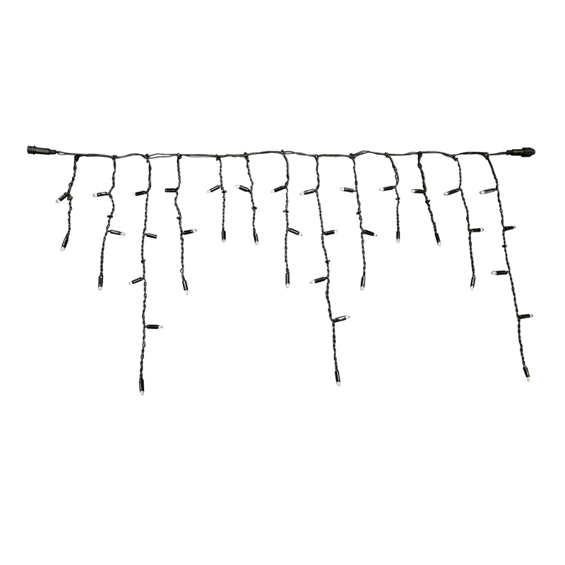 7.8W 3m LED Icicle String Lights IP67 2200-2400K Jääpuikkovalosarja 3-osainen Thorgeon