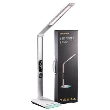 12W, 350lm, LED Table, 2800K/6000K, DIM, RGB light, LCD display, Gold Led table lamp Thorgeon