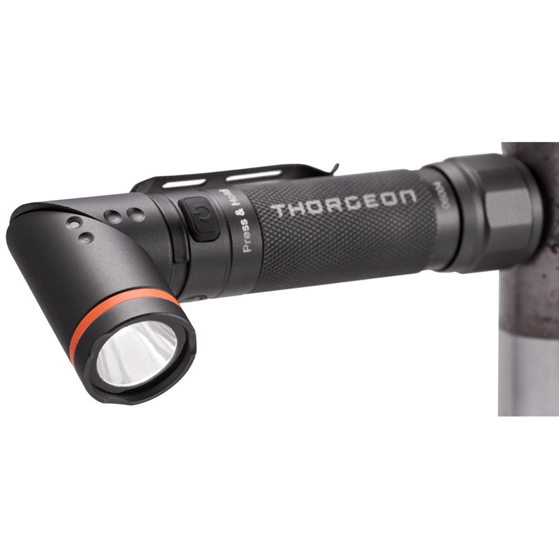 5W, 500lm, Strong Flashlight IPX5, 1x2600mAh, USB-ladattava, LED taskulamppu Thorgeon