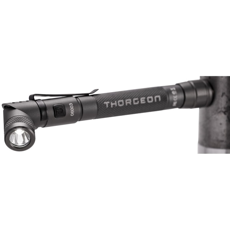 3 W, 150 lm, leistungsstarke Taschenlampe, IPX5, 2x AAA (nicht enthalten), LED-Taschenlampe Thorgeon