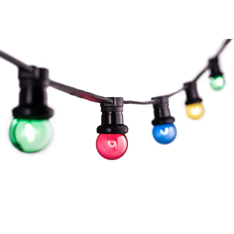 11.5m ILLU Cable E27 20 Sockets 0.5m IP44 Festoon Lights Thorgeon
