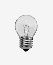 230V, 25W, 170lm, P45, E27, Tropfenform Glühlampe Patron