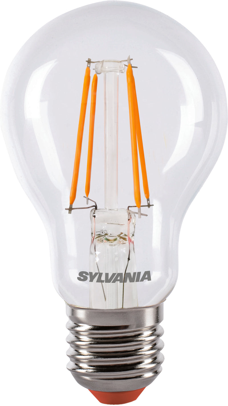 4,1 W, 380 lm, ToLEDo Festoon Chroma, E27, IP54, 60x106 mm, orangefarbene LED-Lampe Sylvania