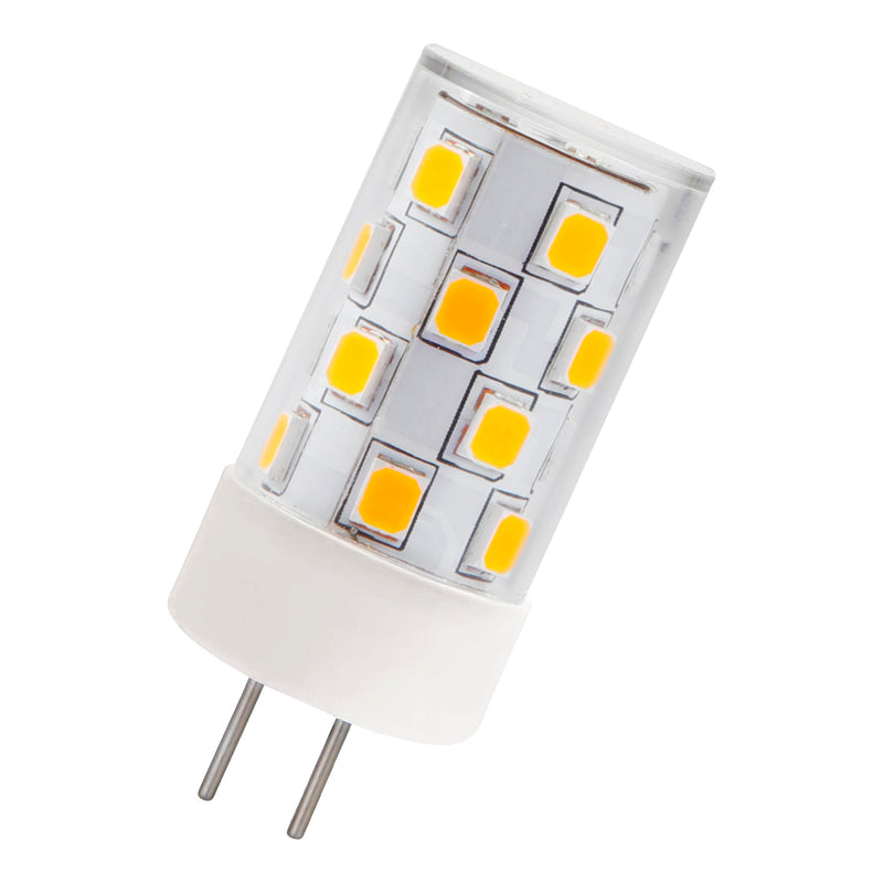 3W, 310lm, 12V AC/DC, 2700K, GY6.35, 17,5x39mm, Himmennettävä LED Lamppu