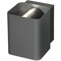 14W, 860lm, Näsby II, 2x7W/2x430lm, IP54 Antrasiitti, LED Seinävalaisin Airam