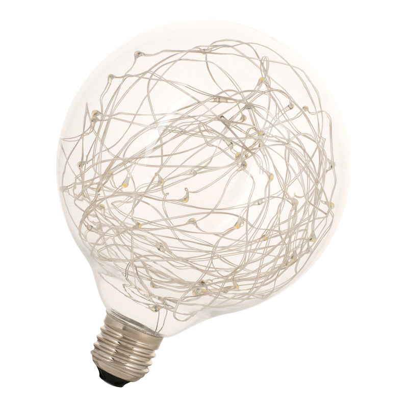 1.5W, 80lm, WireLED Très Chic Globe, G125, E27, 2500K, 125x165mm, LED bulb