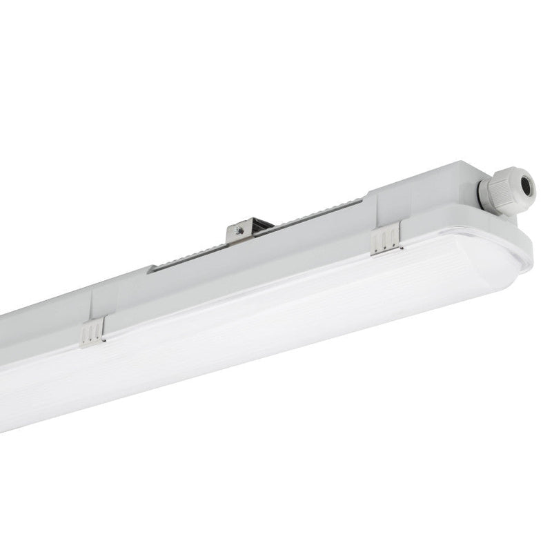 30W, 4200lm Resisto IP66, 4000K, 1500mm, 5x2,5mm2 läpijohdotettu Harmaa Teollisuusvalaisin Sylvania
