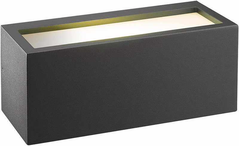 Lule I, IP54, Vaihdettavalla E27 valonlähteellä Max. 18W, 250x110x103mm, Ulkovalaisin