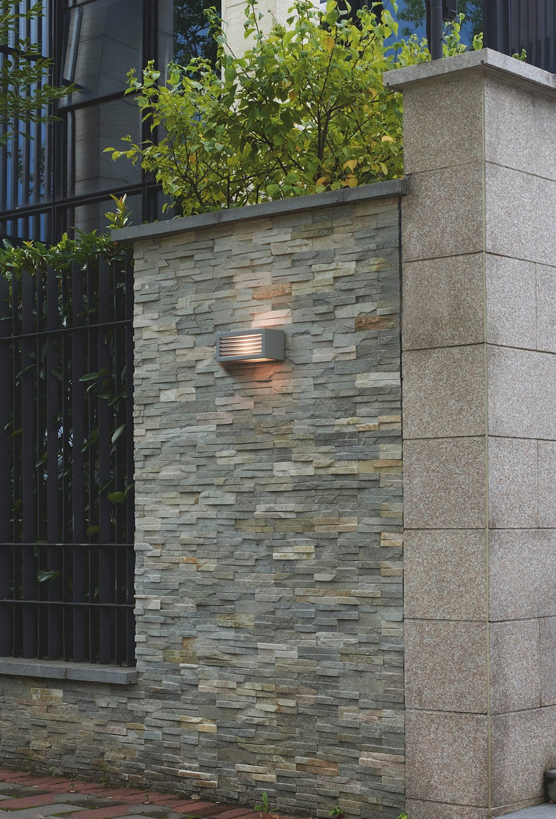 Lule III, IP54, With replaceable E27 light source Max. 18W, 250x110x103mm, Outdoor lamp