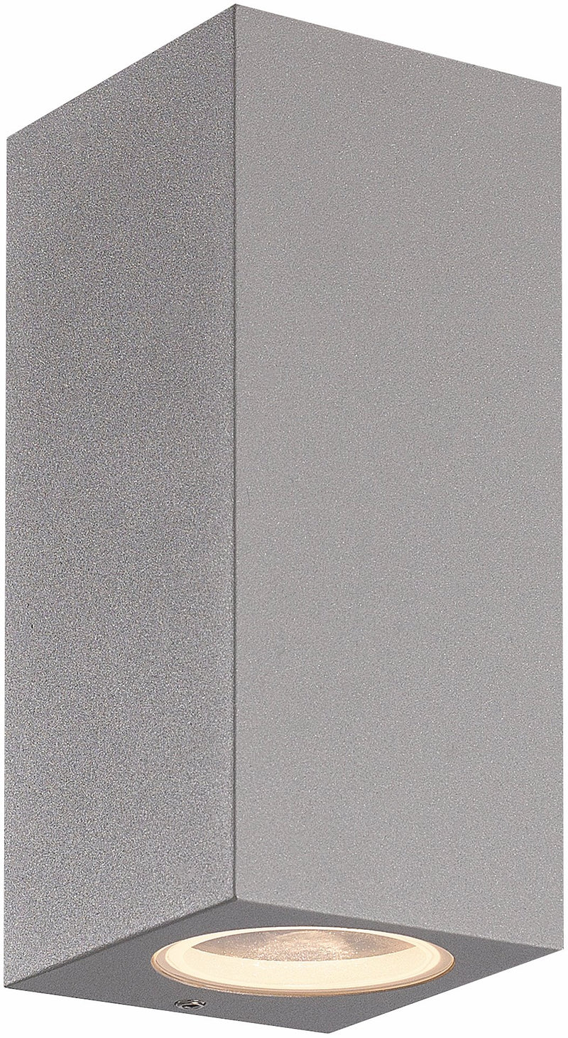 Ume 2x6W Valaisinrunko GU10 polttimolle IP65, Tumman harmaa, Hopea ja Valkoinen