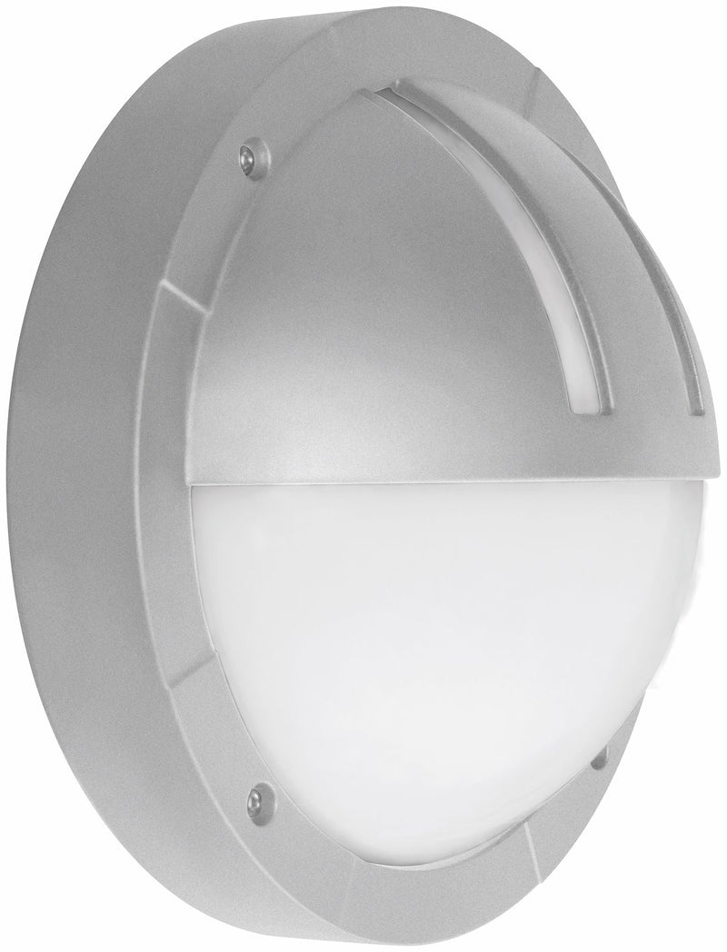 Esbo III Lampenkörper IP65, für GX53 Lampe Max 12W, Dunkelgrau, Weiß und Silber