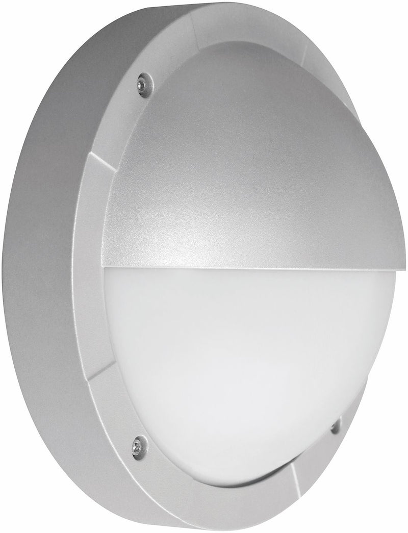 Esbo IV Lampenkörper IP65, für GX53 Lampe Max 12W, Dunkelgrau, Weiß und Silber