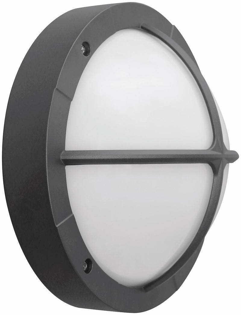 Esbo V Lampenkörper IP65, für GX53 Lampe Max 12W, Dunkelgrau, Weiß und Silber