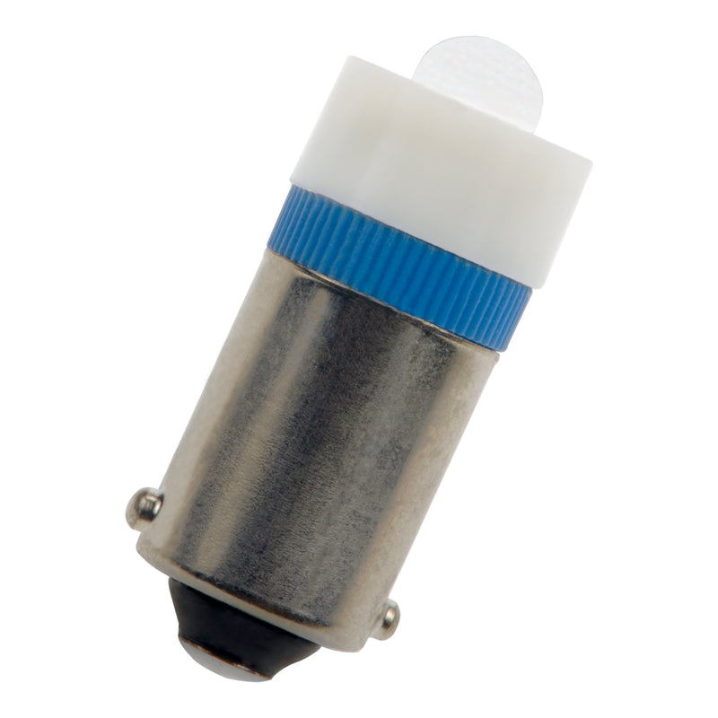 0.19W, 4lm, 12V AC/DC, Ba9s, 10x24mm LED Signal Lamp