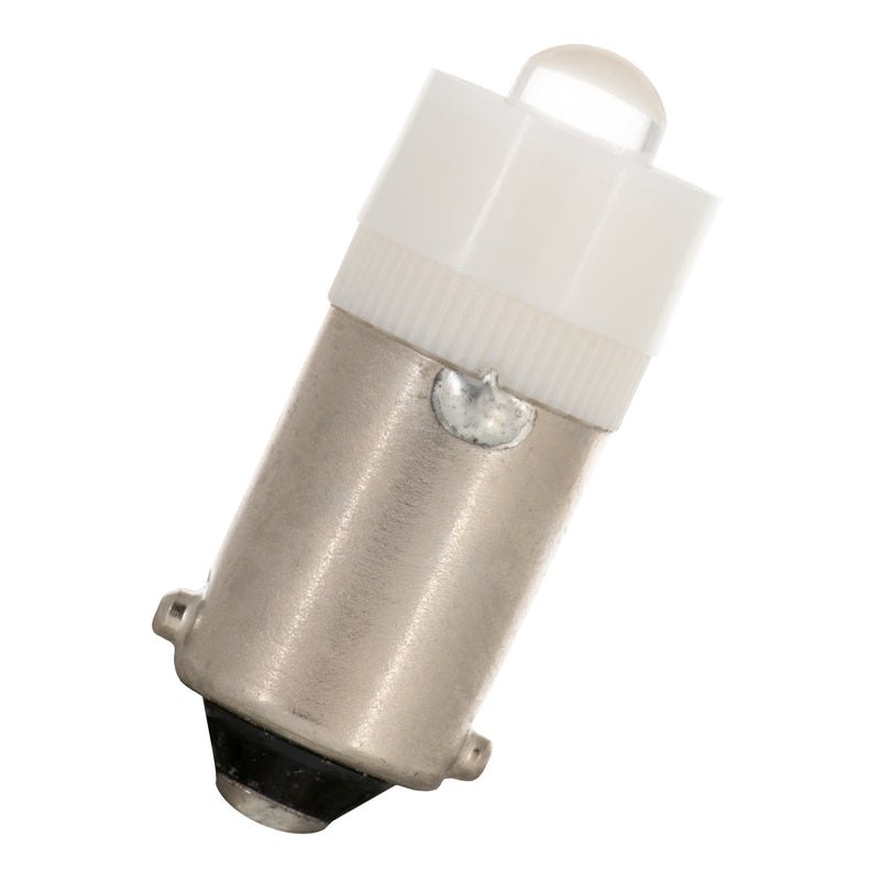 0.19W, 4lm, 12V AC/DC, Ba9s, 10x24mm LED Signal Lamp
