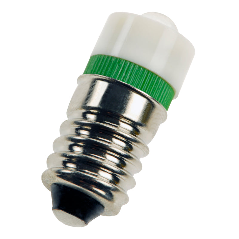 0.38W, 5lm, 24-28V AC/DC, 10x24mm, E10, LED Merkkilamppu