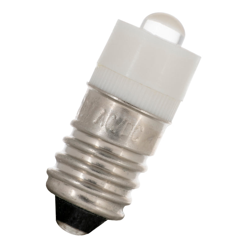 0,19 W, 5 lm, 12 V AC/DC, 10x24 mm, E10, LED-Signallampe