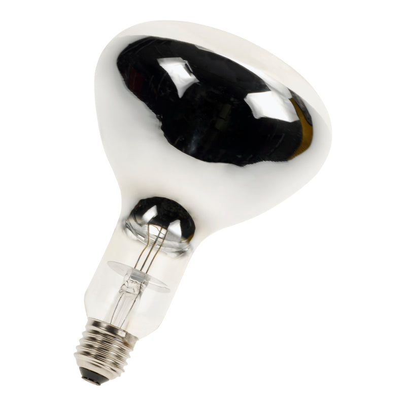 240V, 250W Infra Red, R125, 125x180mm, E27 Lämpölamppu Kirkas