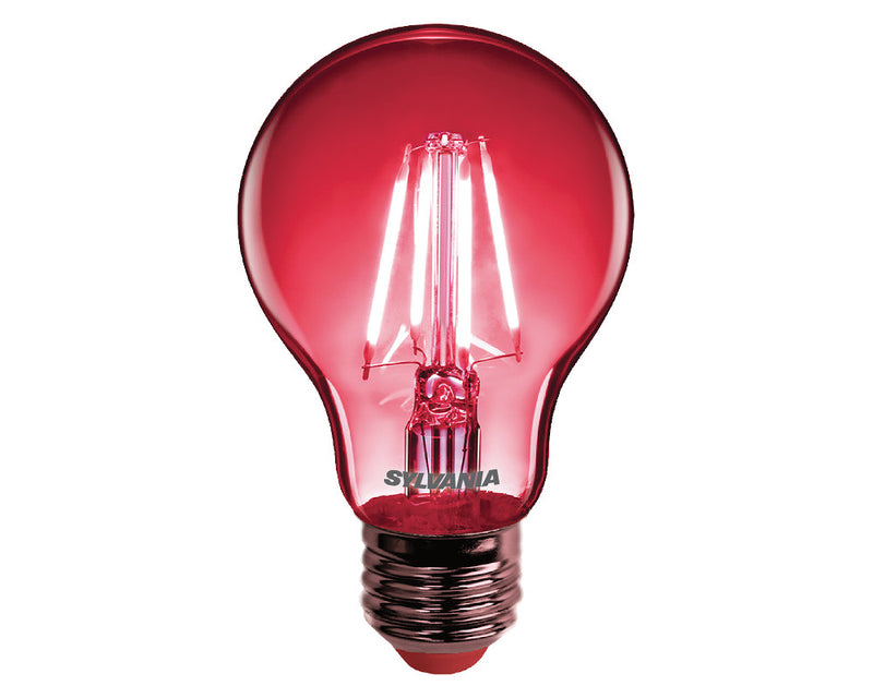4.1W, 80lm, ToLEDo Festoon Chroma, E27, IP54, 60x106mm, Punainen Led lamppu Sylvania