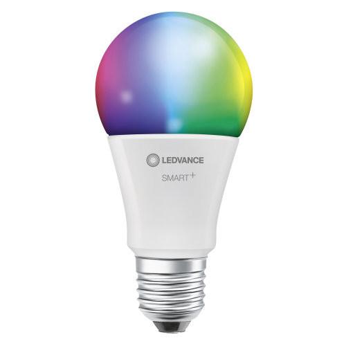 9W, 806lm, Smart+ WiFi RGB + Tunable White DIM, A60, E27, LEDVANCE Smart-Standardlampe