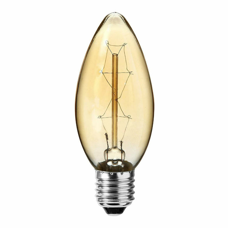 40W, 200lm Vintage Candle, E27, 2100K, Hehkulamppu Sylvania